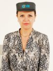 Козырек с вышивкой