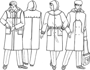 ГОСТ 12.4.134-83 «ССБТ. Плащи мужские для защиты от воды. Технические условия»