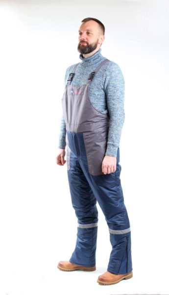 Полукомбинезон утеплённый